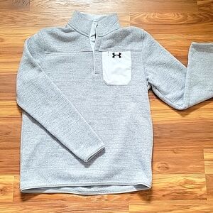 Under Armour Mens Half Snap Sweater. Large.